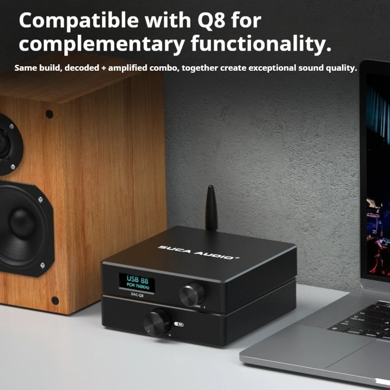 เครื่องขยายเสียง Suca Audio U9 บางเฉียบ คุณภาพเสียงสูง HiFi เสียงคมชัด กำลังขับสูง 300 วัตต์ สำหรับใช้ในบ้าน