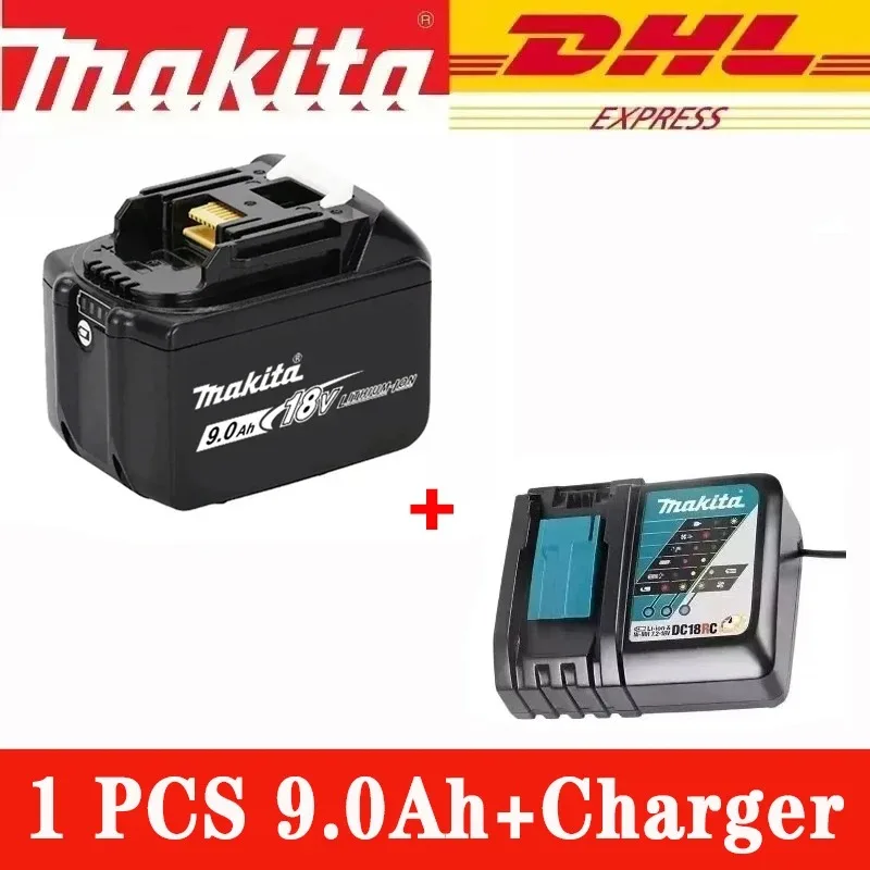 

Makita DDF487 13mm red and black brushless household 18V lithium-ion charging impact drill, high torque electric