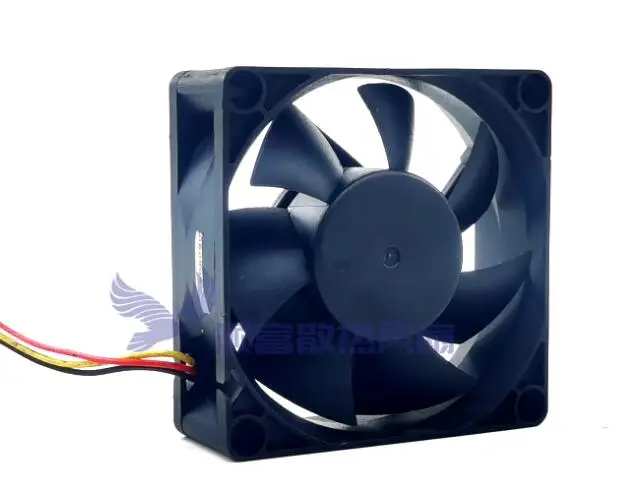 FOXCONN PVA070G12N DC 12V 0.18A 70x70x25mm 3-Wire Server Cooling Fan