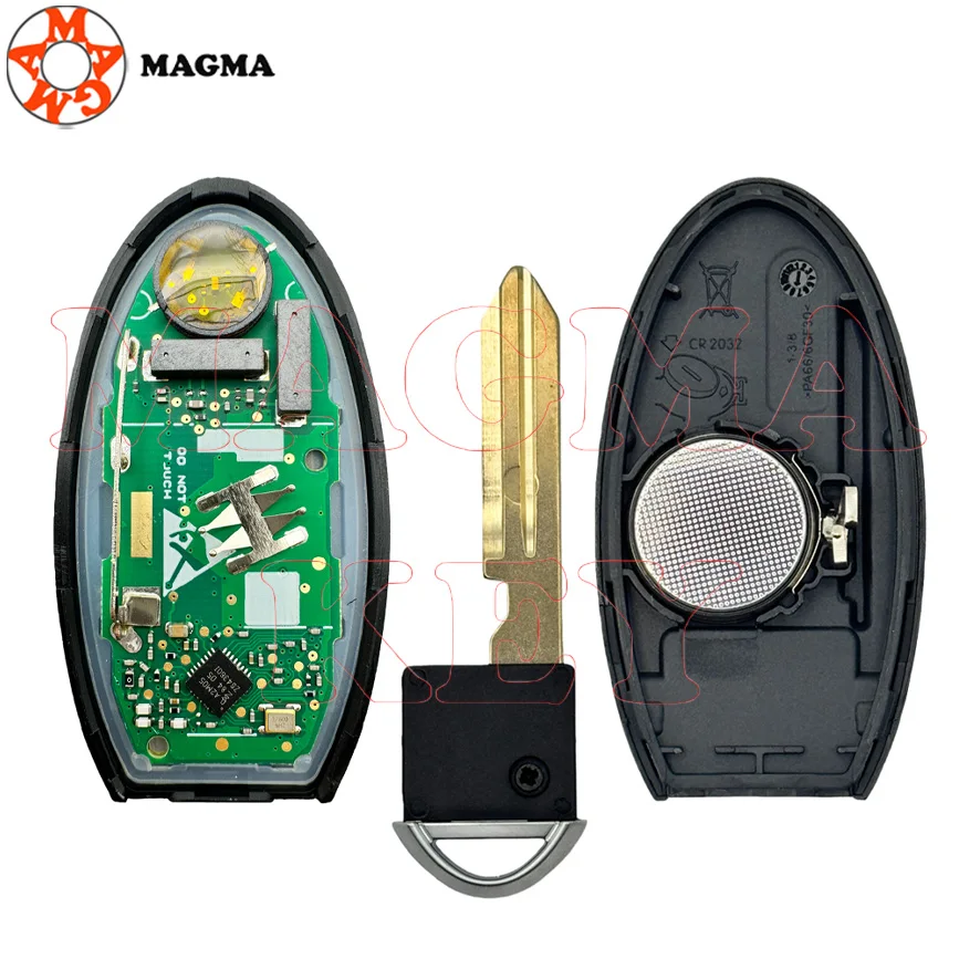 MAGMA مفتاح السيارة عن بعد فوب 433 ميجا هرتز 4A رقاقة S180144308 S180144905 نيسان باثفندر تيتان مورانو S180144110 S180144507 روج ركلات #4