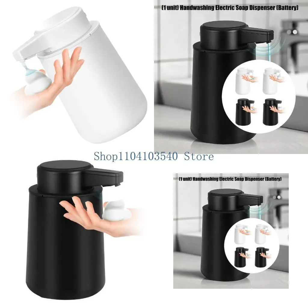 02DC USB Charging Automatic Soap Dispenser with 1800mAh Battery and ABS Housing for Bathroom Kitchen Sink Placement