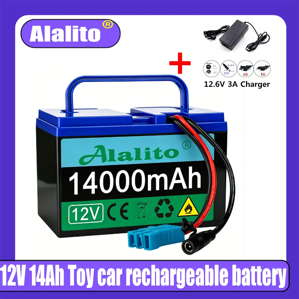 

12V 25Ah Battery for Peg-Perego Tractor & John Deere Gator XUV, Replacement Battery for Kids Ride-on Toys & Cars & Power Wheels