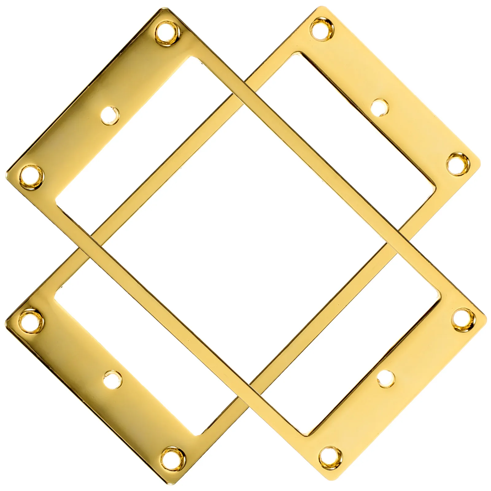 

2 Pcs Pickup Frame Protective Cover Pickups Covering Brass Electric Guitar Tuning