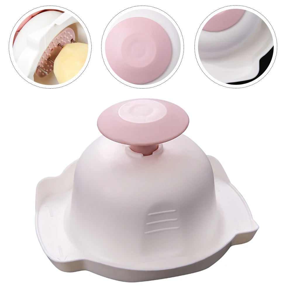 

Vegetable Slicer Holder Plastic Finger Protectors Stainless Food Grater Safe Easy Cleaning Fruit Cheese Kitchen Tools