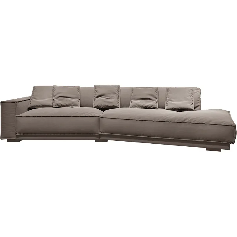 

Italian minimalist sofa Budapest special-shaped sofa straight row