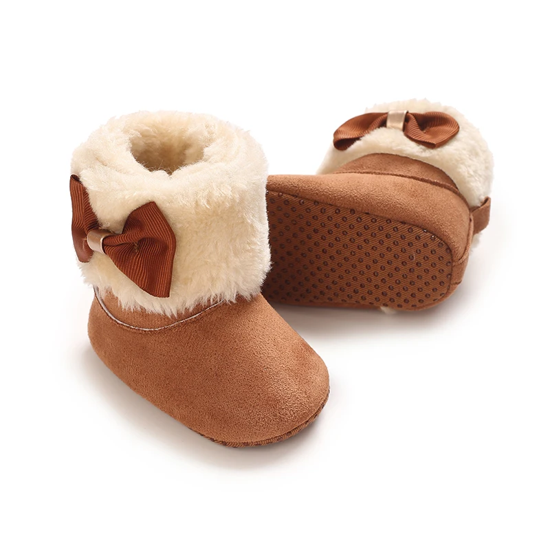 Hochwertige Herbst-Winter-Stiefel für Neugeborene, warme Winterschuhe für Babys, Mädchen und Jungen, modische Lauflernschuhe für Kleinkinder 0-18 Monate – Detail 11