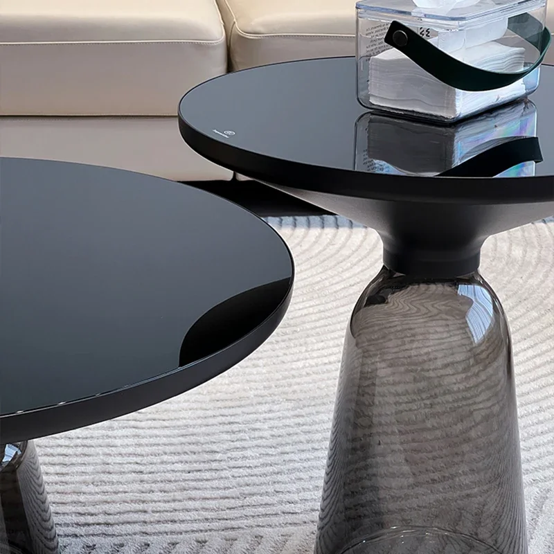 Simple Italian Coffee Table Space Saving Nordic Books Organizer Books Storage Side Table Luxury Couchtisch Living Room Furniture image 5