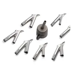 Hot Air Torch Head Blower Hair Dryer Vinyl PVC Plastic Blowe Welding Tool Rework Solder Station Nozzle Hair Dryer Accessories