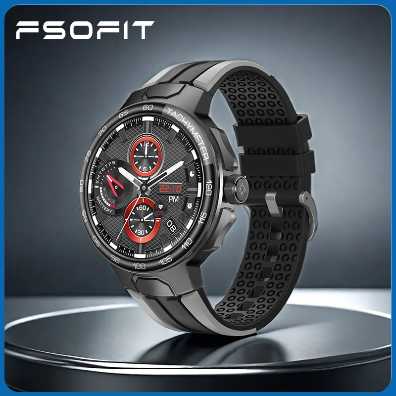 

Smartwatch Men Women 1.55inch IPS Full Touch Screen GPS Trajectory 100+Sports Fitness Tracker HD Bluetooth Call Smart Watch 2025
