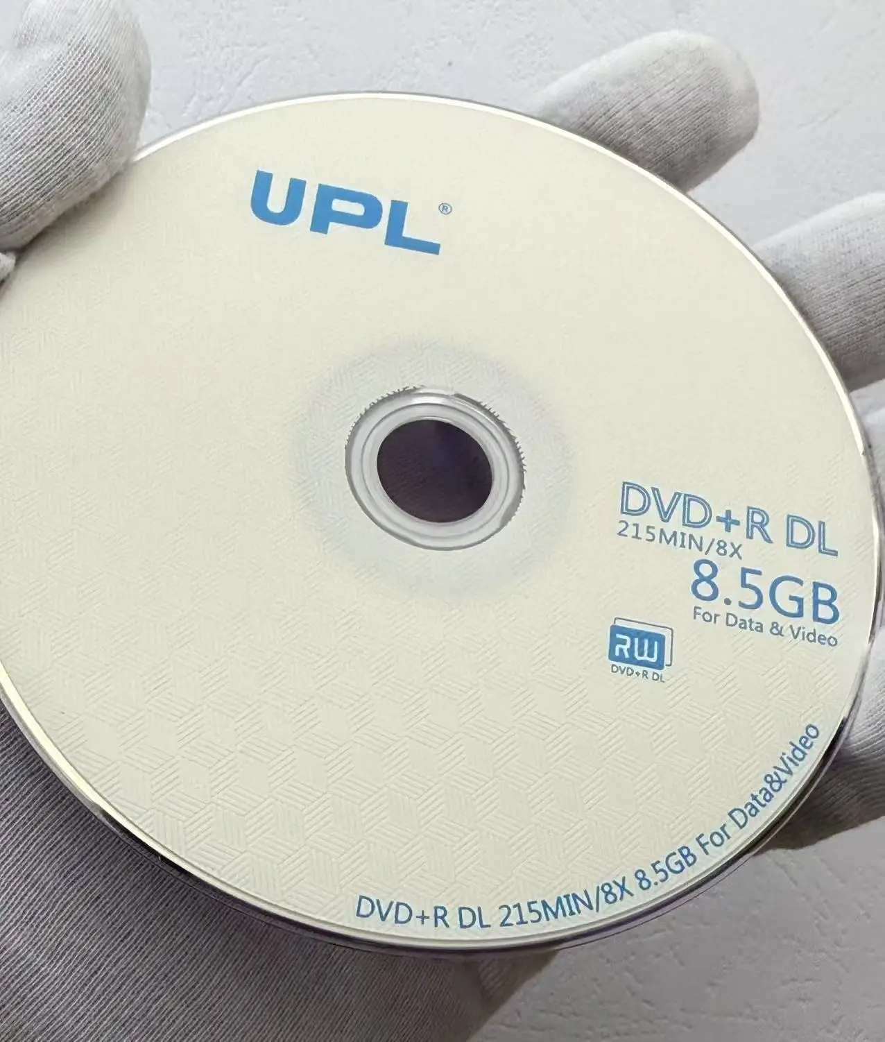Wholesale 5 discs D9 8.5 GB UPL Blank Printed DVD+R DL Disc