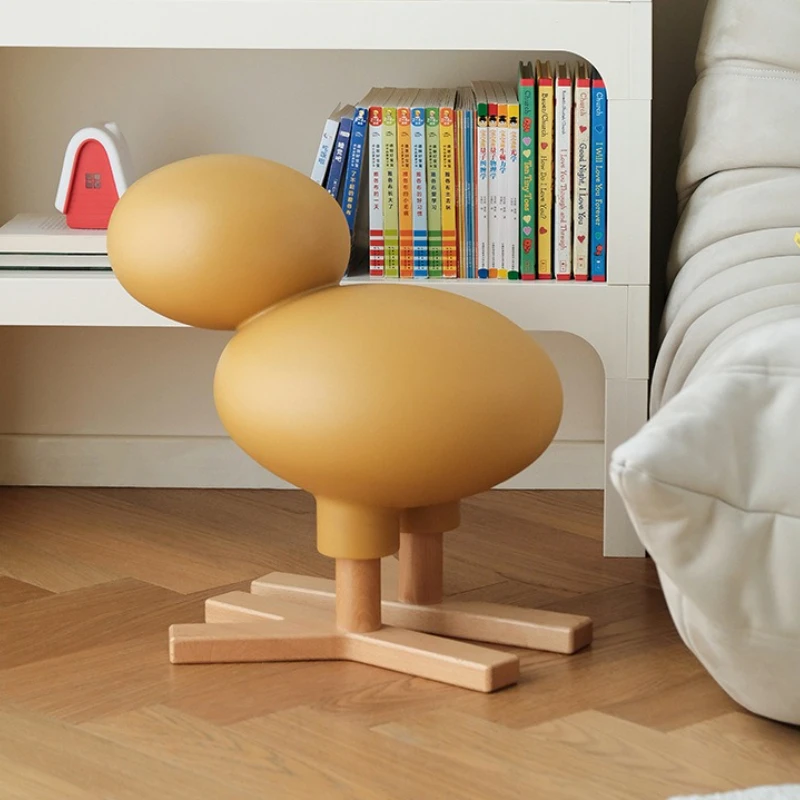 Creative Bird Chair Figurines Original Funny Children's Chair Ornaments Novelty Nordic Ornament Home Entrance Hall Decoration