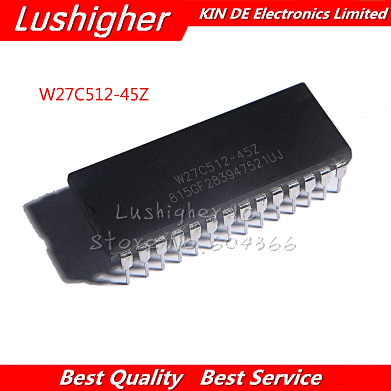 10PCS W27C512-45Z DIP W27C512 DIP-28