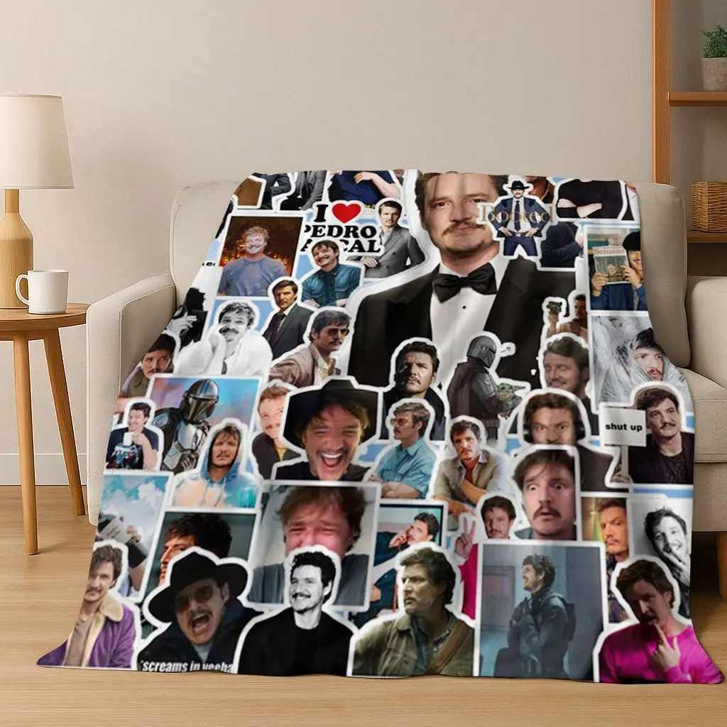 ثلاثية الأبعاد خوسيه بيدرو بالمسيدا باسكال ستار الفانيلا بطانية لينة بطانية دافئة لغرفة النوم غرفة المعيشة السرير السفر التخييم نزهة هدية