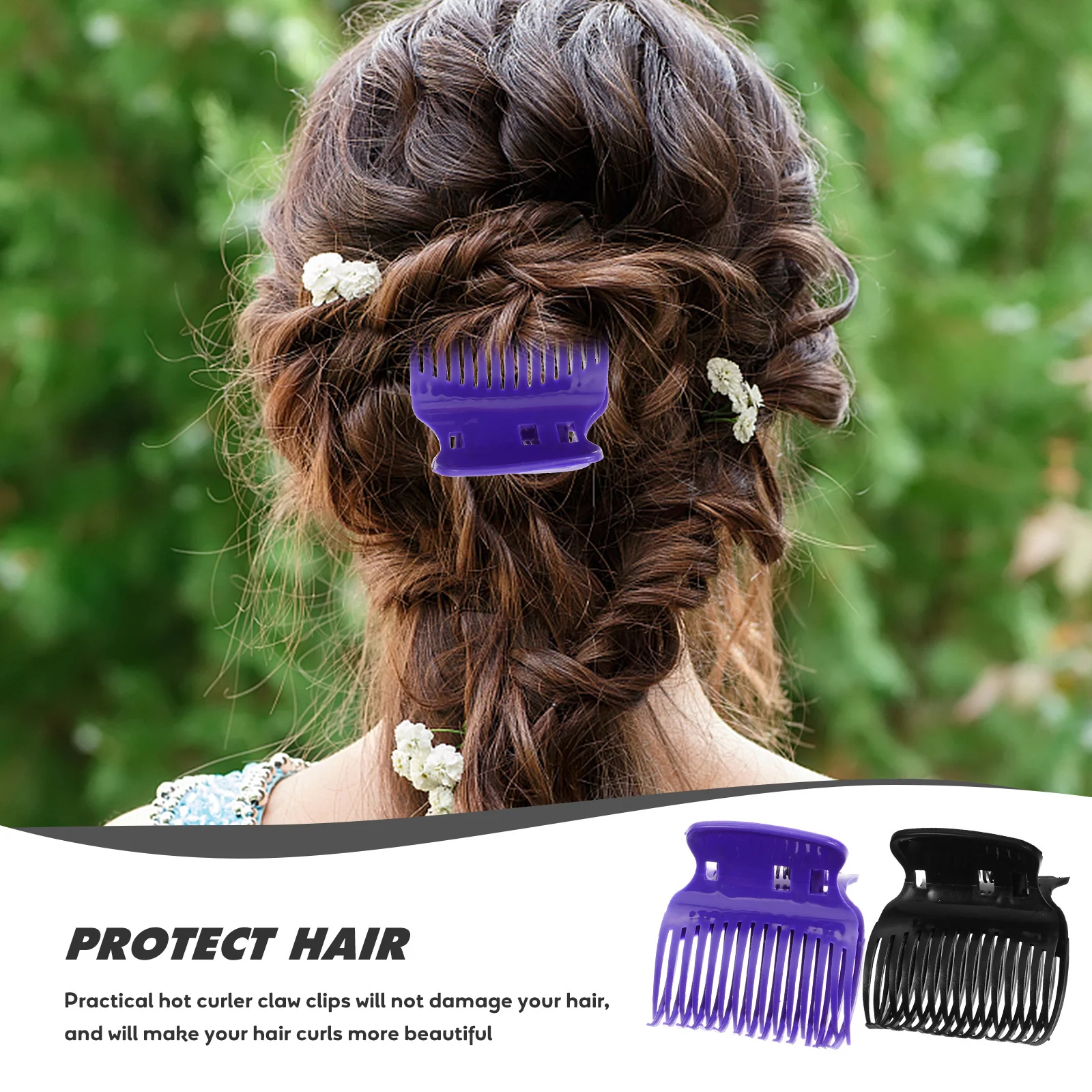 

12 шт., зажимы для завивки волос, зажимы для завивки волос, безопасные держатели для завитков, легкие инструменты для укладки, зажим для завивки волос, зажим для завивки волос