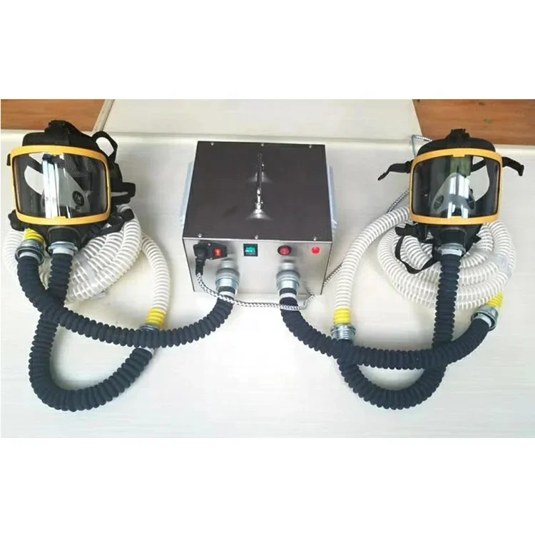 Face shield  protective powered air purifying rebreather