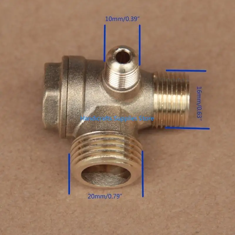 R1WA Central-Pneumatic 3-Way Check Pipe Air Compressor Connector Tool