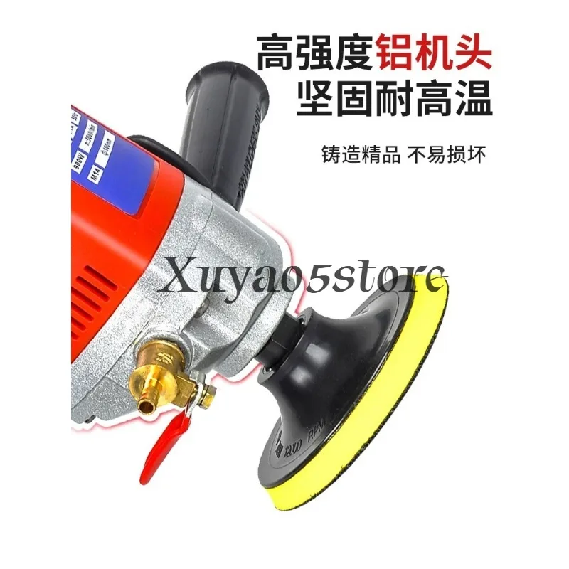Variable Speed Water Mill Electric Water Injection Sander Polisher Marble Granite Concrete Stone Wet Polisher 900W 220V