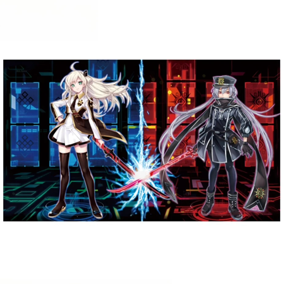 

Yugioh Sky Striker Ace - Raye Roze Play Mat Yu-Gi-Oh! TCG OCG Trading Card Games Mat Duel Plate Rubber Card Mat Mouse Pad