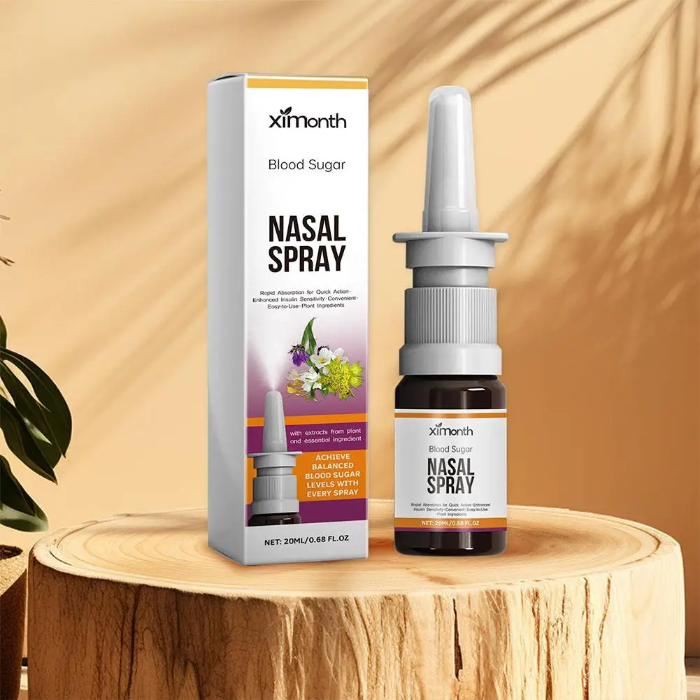 Spray Anti Diabetes para estabilizar la glucosa en sangre, reducir el alto contenido de azúcar en sangre, limpia los vasos sanguíneos, tratar el dolor de cabeza, hipergluccáemia, 1 ud.