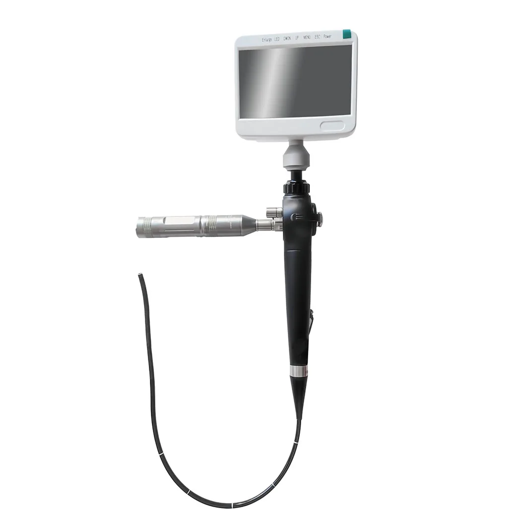 HPB-8 Portable Multi-function Waterproof Flexible Fibre Optic Video Bronchoscope With HD Endoscope Camera