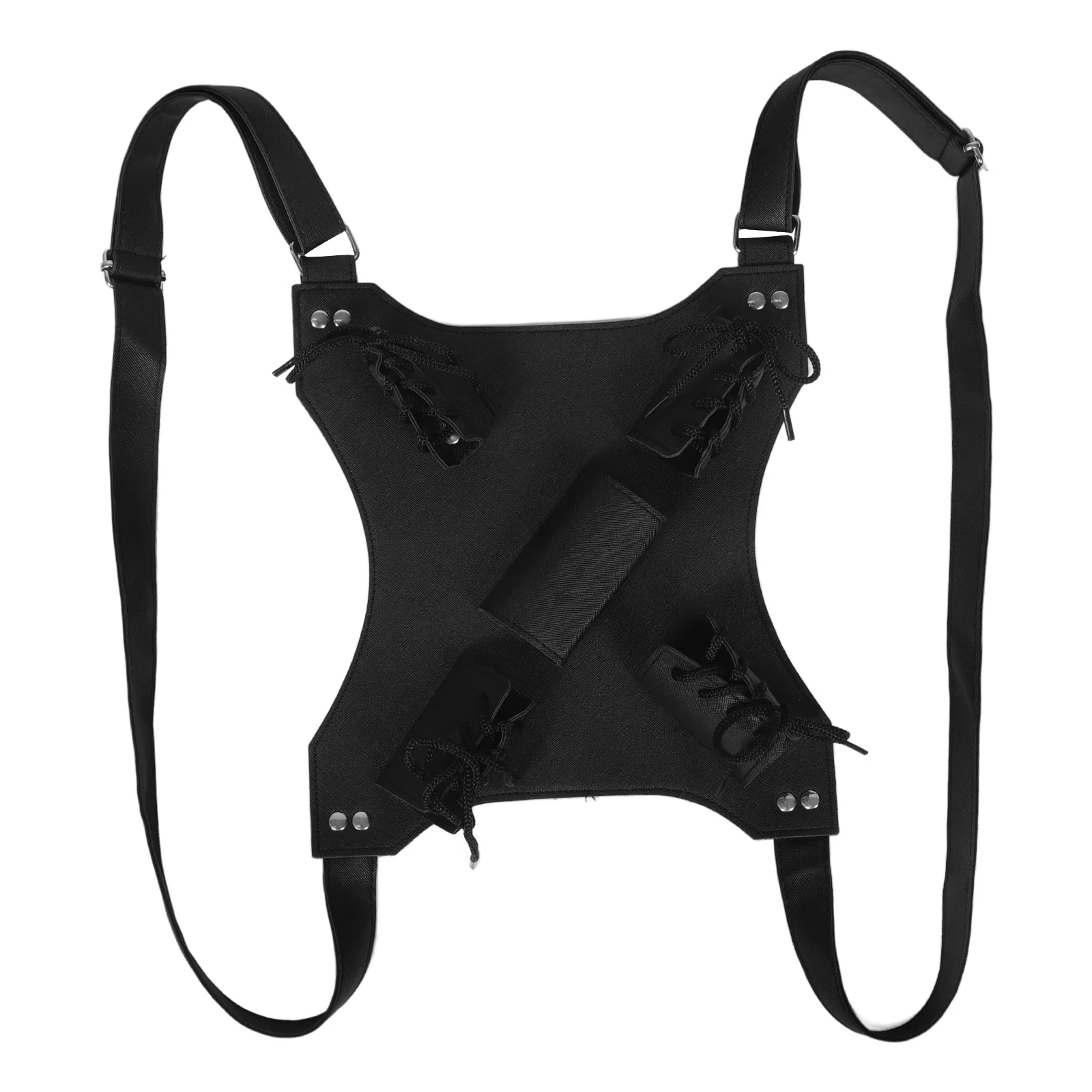 

Adjustable Twin Sword Holder Shoulder Strap Medieval Back Belt for Cosplay Anime Fencing Bag Dual Swords Belt Renaissance