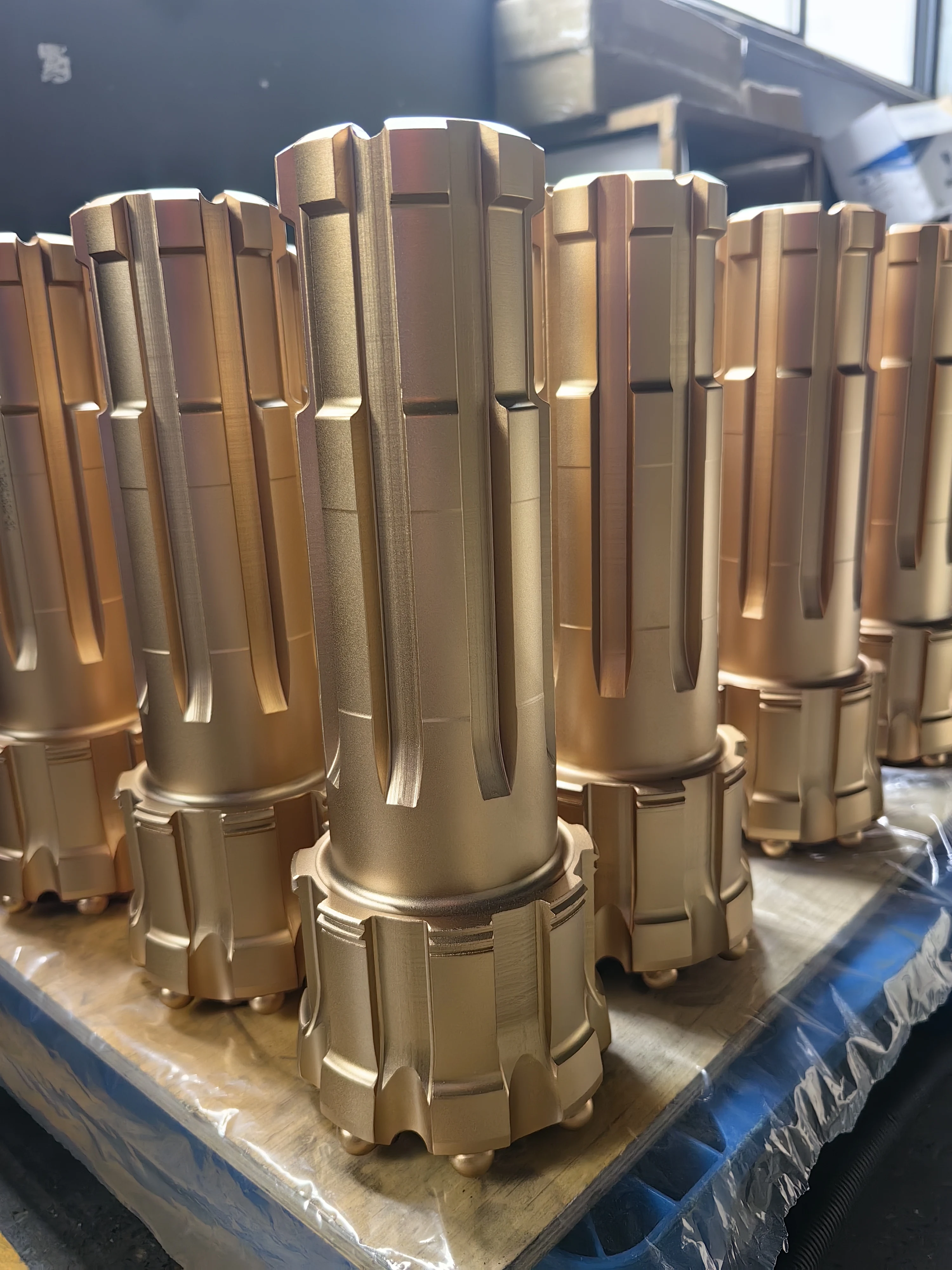 

Reverse Circulation DTH Drill Bit 115-130mm Coring Drilling Tool for Exploration Hammer Bit Coring Drilling