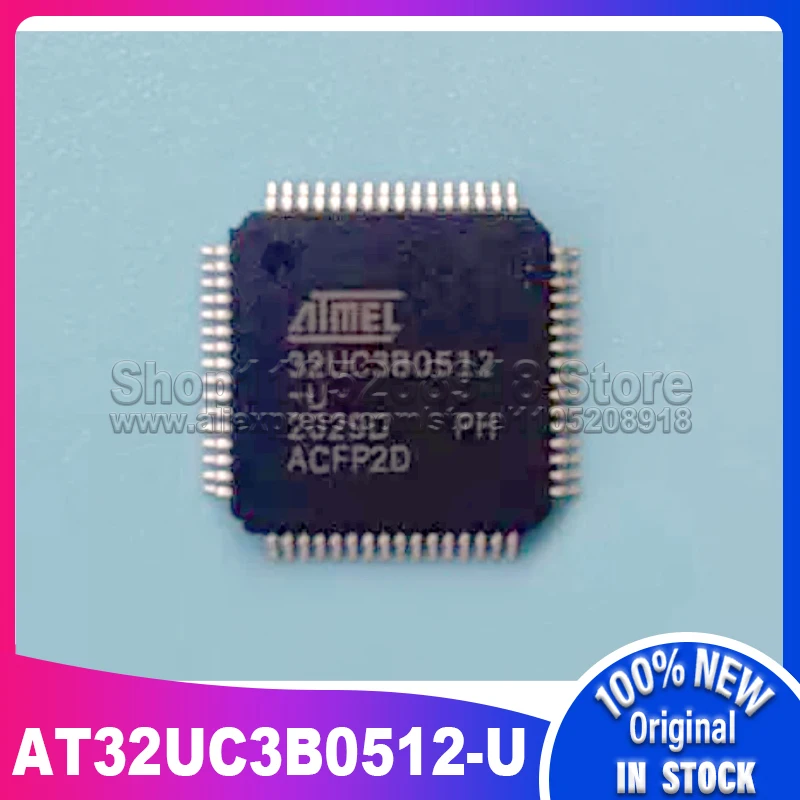 

2 ~ 20 шт./лот 32UC3B0512-U 32UC3B0512 AT32UC3B0512-A2UT QFP64 100% новый спотовый запас