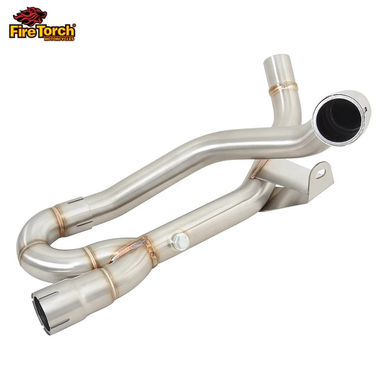 Slip On For SUZUKI SV 650 SV650 X 2016 - 2023 Motorcycle Modified Middle Link Pipe Connect Original Muffler Exhaust Escape Moto