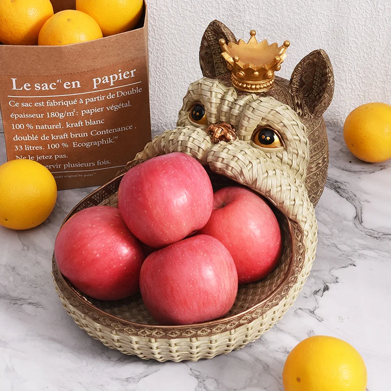 

Nordic Storage Tray Household Desktop Sundries Cosmetic Perfume Jewelry Key Plate Home Decorative Animal Modeling Storage Trays