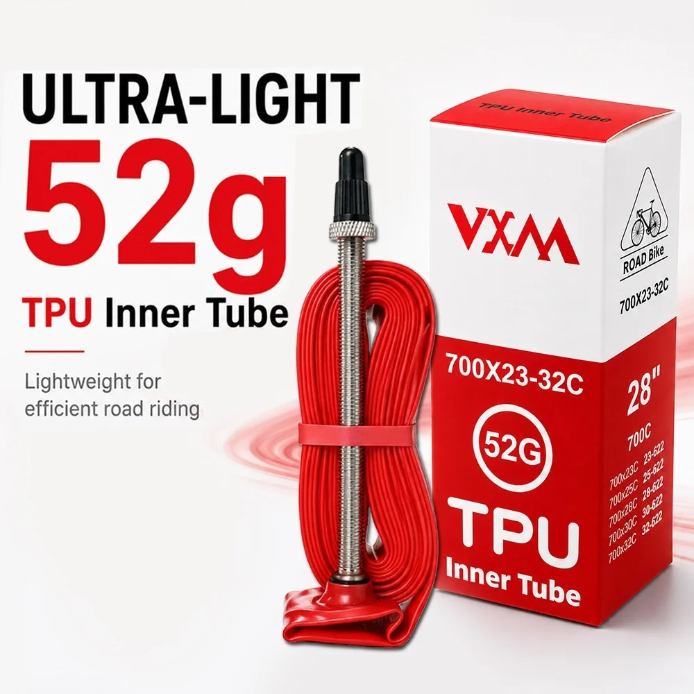 4 PCS Mountain Bike Ultralight TPU Inner Tube With Tire Valve For MTB Parts Durable For Rugged Trails And Mountain Biking
