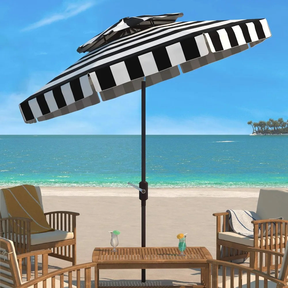 Outdoor Elsa Fashion Line 9-Foot Double Top UV Protected Umbrella