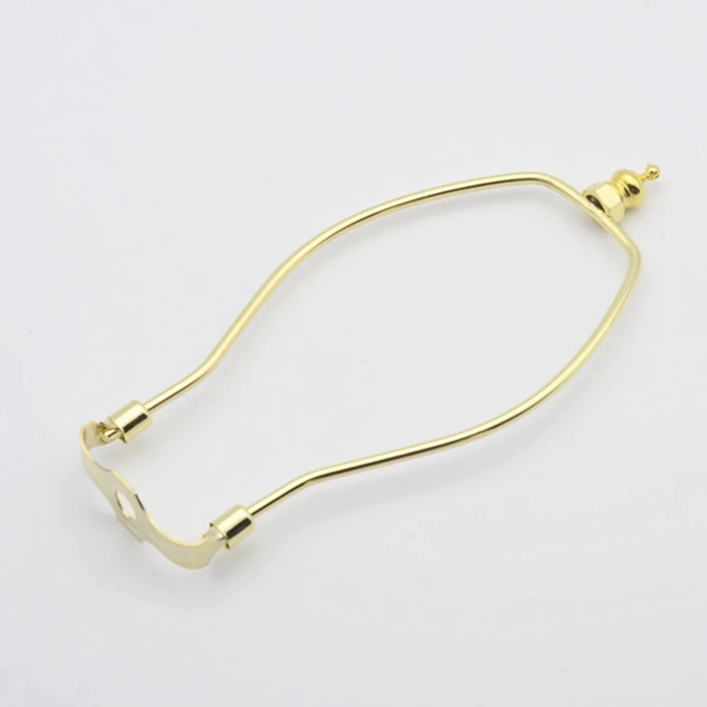 

Horn Light Bracket Iron Frame 8 Inch Golden Chroming for Table Floor Lamps Stylish Home Fixture