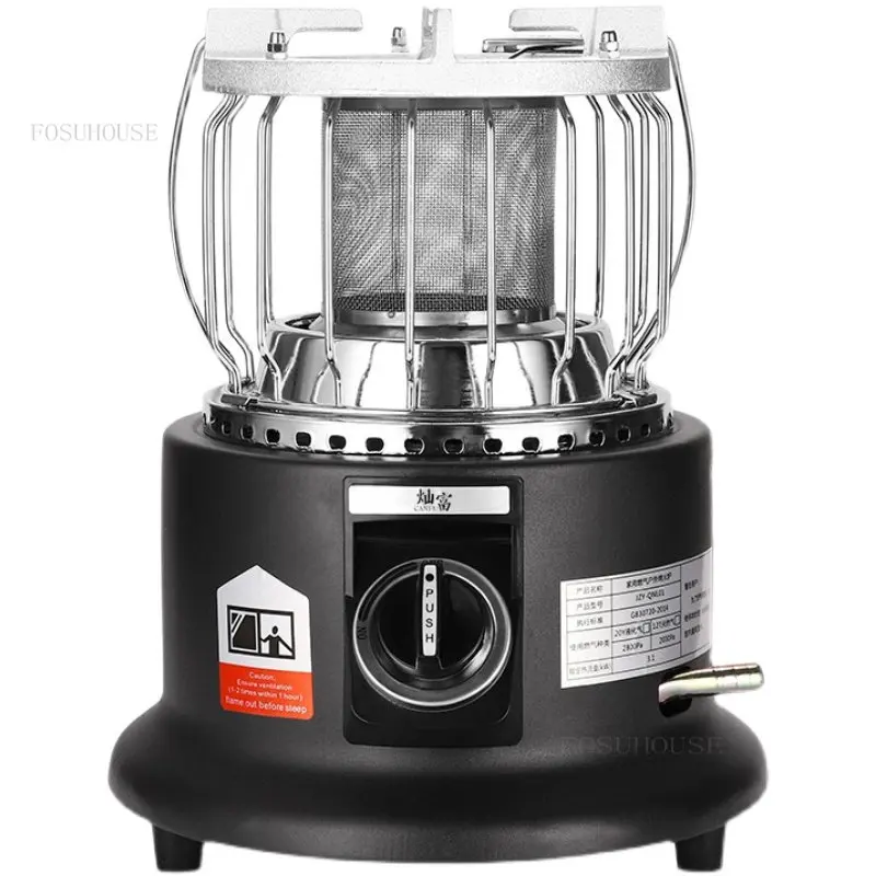 YXFF Chauffage de placard à gaz portable 4200 W, mini chauffage à gaz Calor rouge sur pied