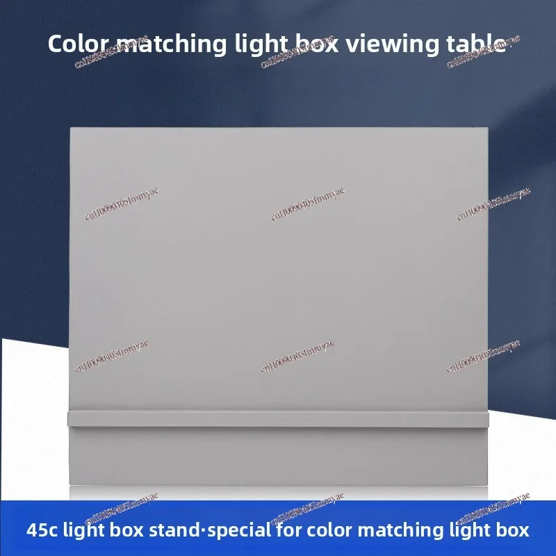 Light Box: 45° Degree Standard Source Color Light Box Looking At The Sample Table Slanted Plate Item