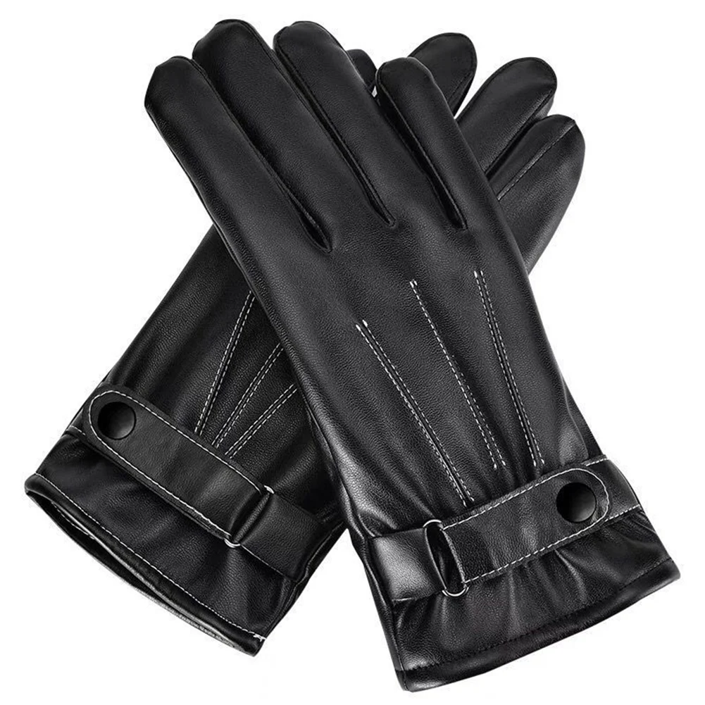 

Мужские теплые перчатки для вождения, водонепроницаемые защитные перчатки для верховой езды, регулируемая застежка на кнопку для кемпинга, альпинизма, пешего туризма, спорта на открытом воздухе