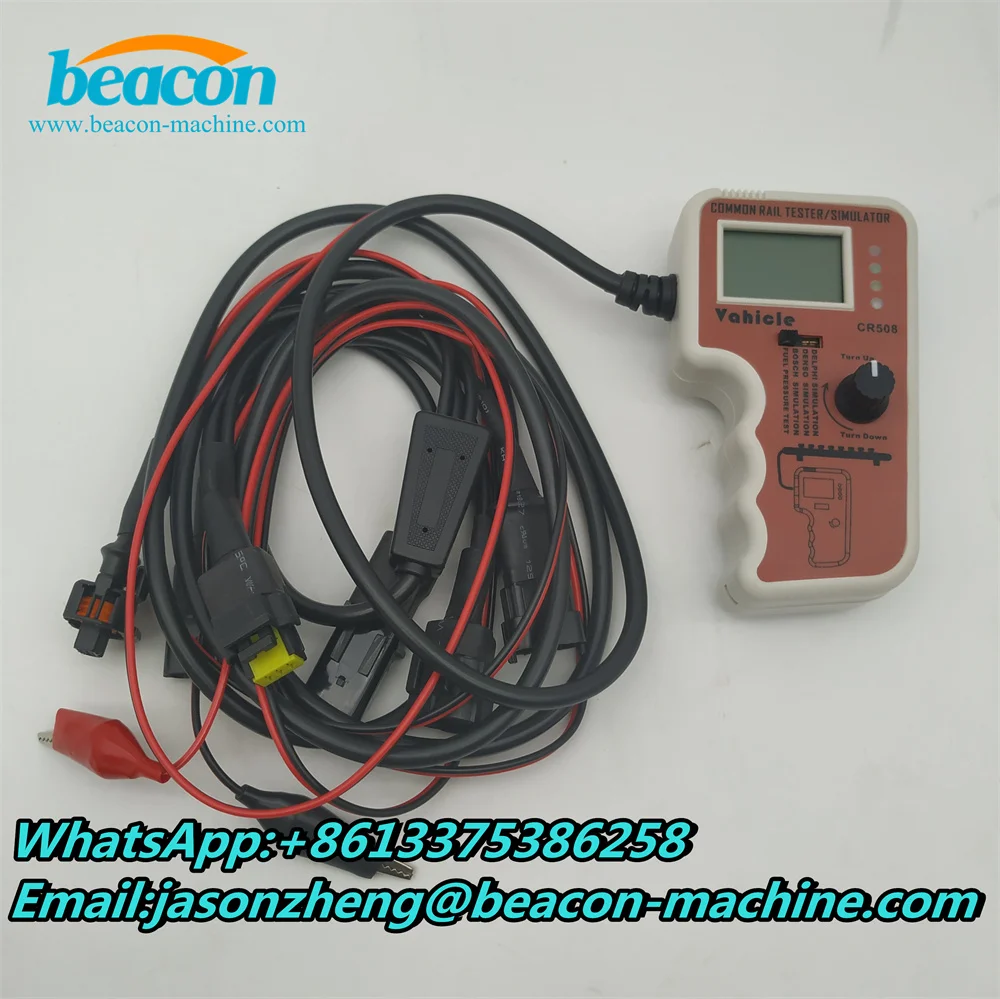 

Portable Handheld Engine Diagnostic Tool Digital Common Rail Pressure Tester And Simulator RPD100 CR508