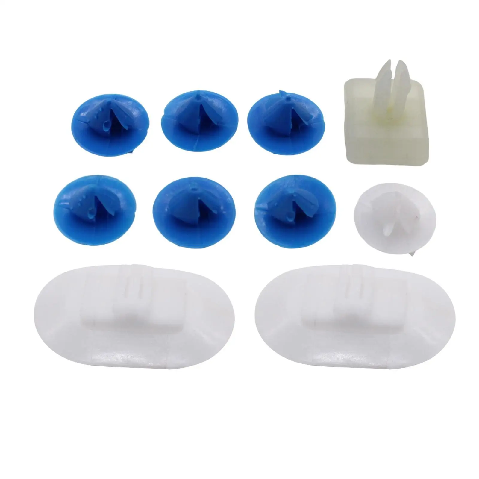 10 個の車両サイドスカート固定クリップセット 1610186180 シトロエン DS3 用