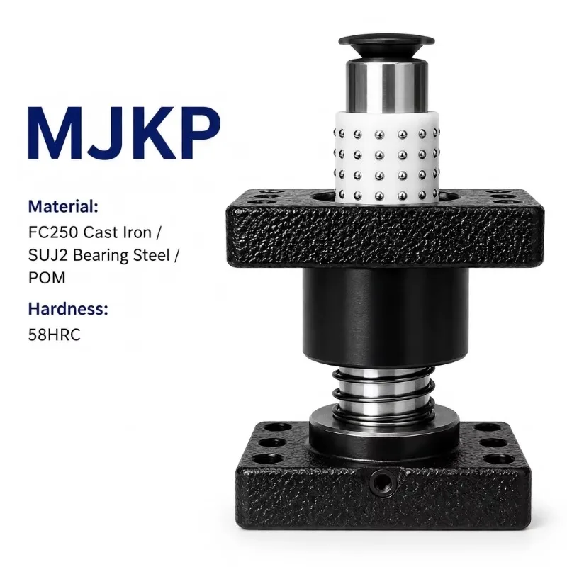 High Rigidity MJKP Resin Independent Ball Bearing Guide Post Sets FC250 for Progressive Die High Precision Press Tooling