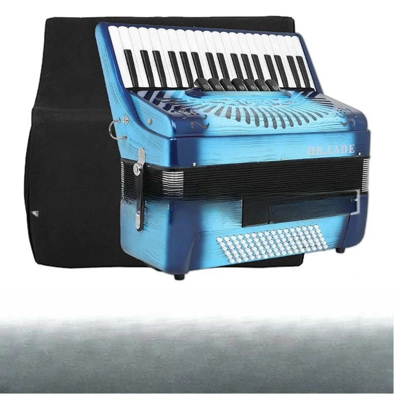 

Keyboard accordion 37 keys 96 bass 7 diaphragm professional accordion adult grading instrument
