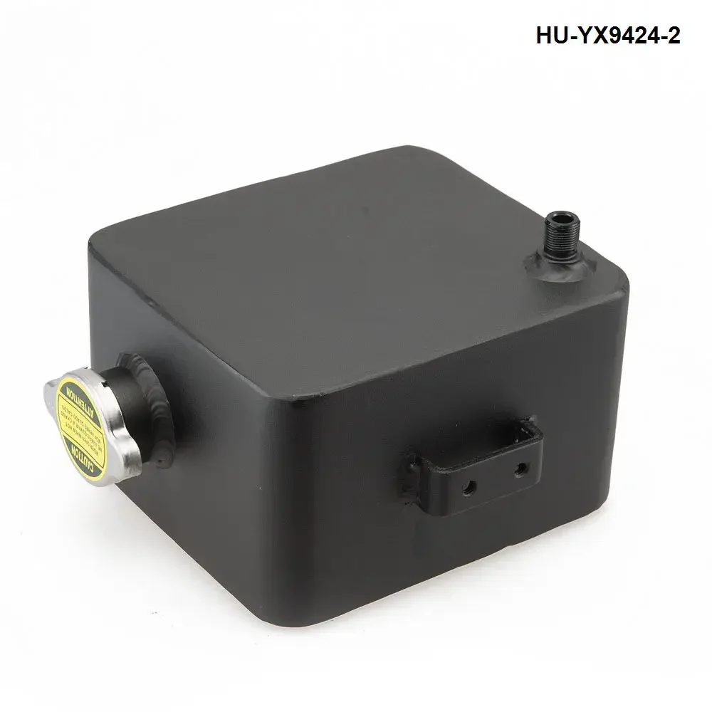 Universal 2 Litre Polished Alloy Header Expansion Water Tank & Cap 2L Aluminium HU-YX9424-2