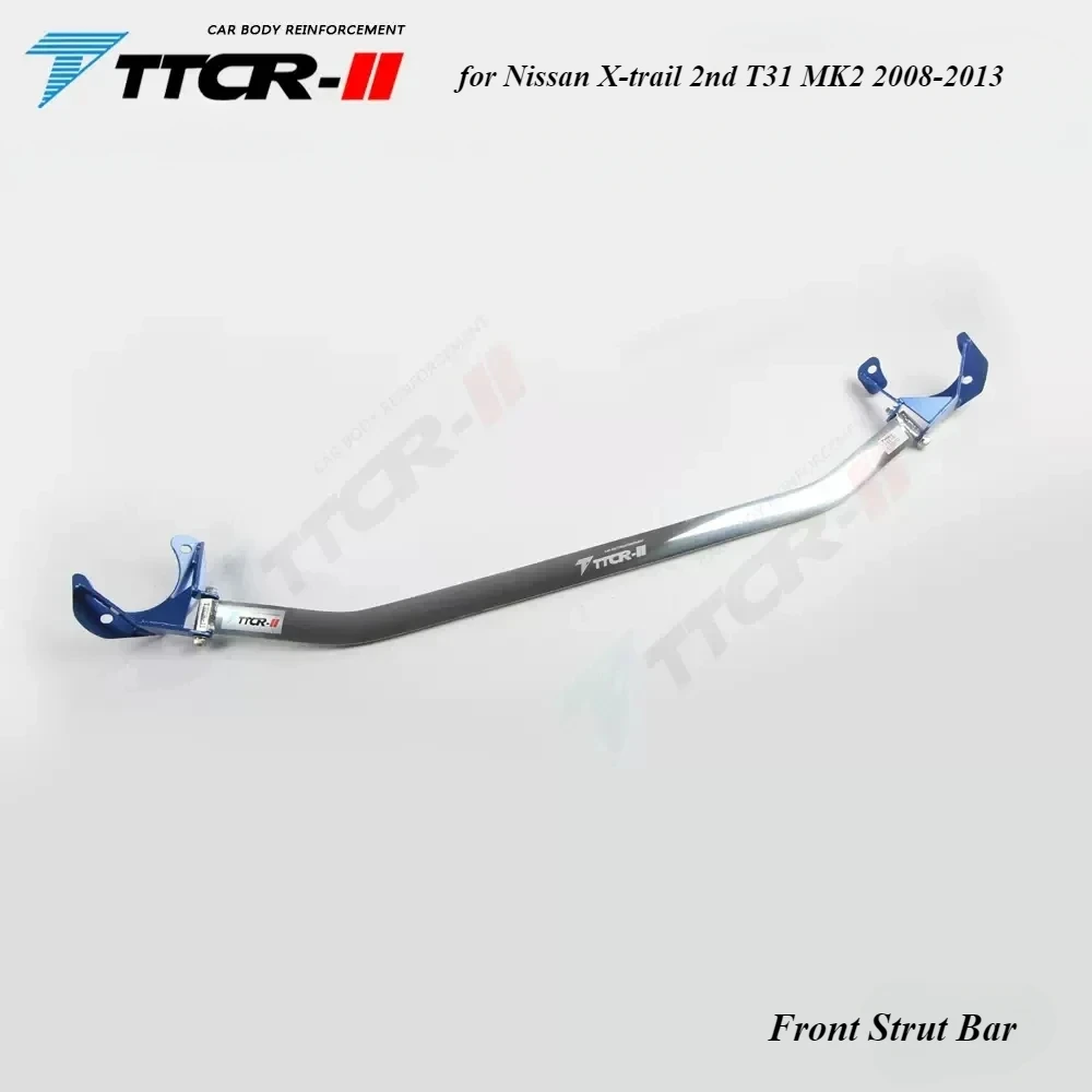 Front Strut Bar Tower Brace for Nissan X-trail 2nd T31 MK2 2008-2013 Racing Engine Aluminum Alloy Stabilized Anti-Roll Sway Bar