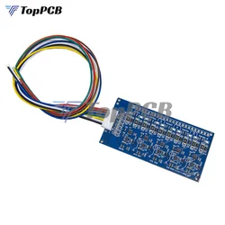 BMS 6S 16V Balance Board Lithium Titanate Battery Protection Board 90-200mA Super Farad Capacitor Equalization Circuit Module