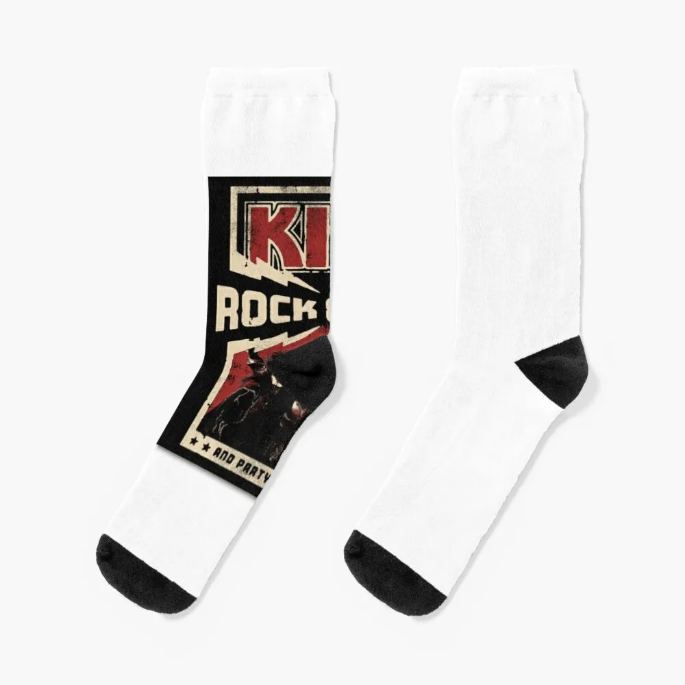 

Designed for an American rock band Socks cycling winter gifts Socks Women's Men's