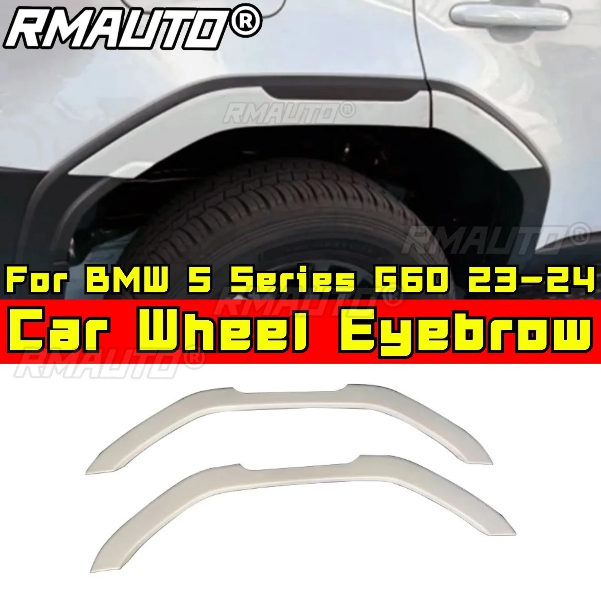 

For Toyota Prado 2024 Land Cruiser LC250 Car Wheel Fender Trims Wheel Eyebrow Body Kit Wheel Heel Arch Flare Exterior Part
