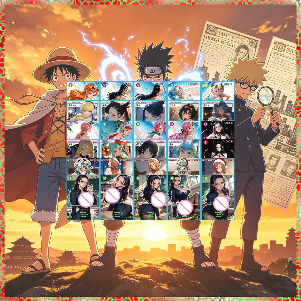 Collectibles Card DIY ACG Goddess Story Anime Nami Uta Yamato Games Toys Festivals Christmas Birthday Gifts Naruto One Piece