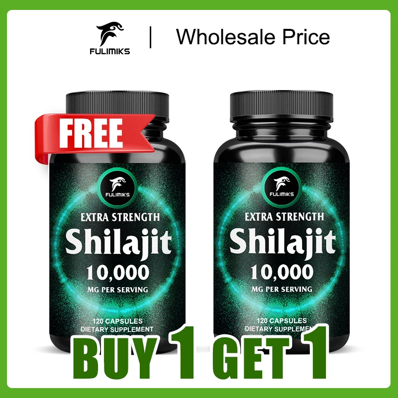 

Buy 1 Get 1 Free! Pure Shilajit Daily Wellness Capsules, Supports Brain Function, Heart Health & Anti-Inflammatory Response