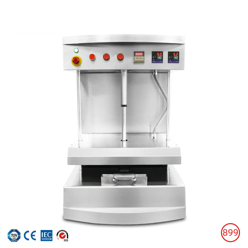 آلة تورتة البيض الأوتوماتيكية بالكامل ، بسكويت كهربي ساخن ، تي الجبن السائل ، الاستخدام التجاري