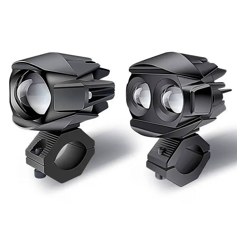 spotlight double lens strong light electric vehicle led headlight far and near light integrated tangent paving super bright