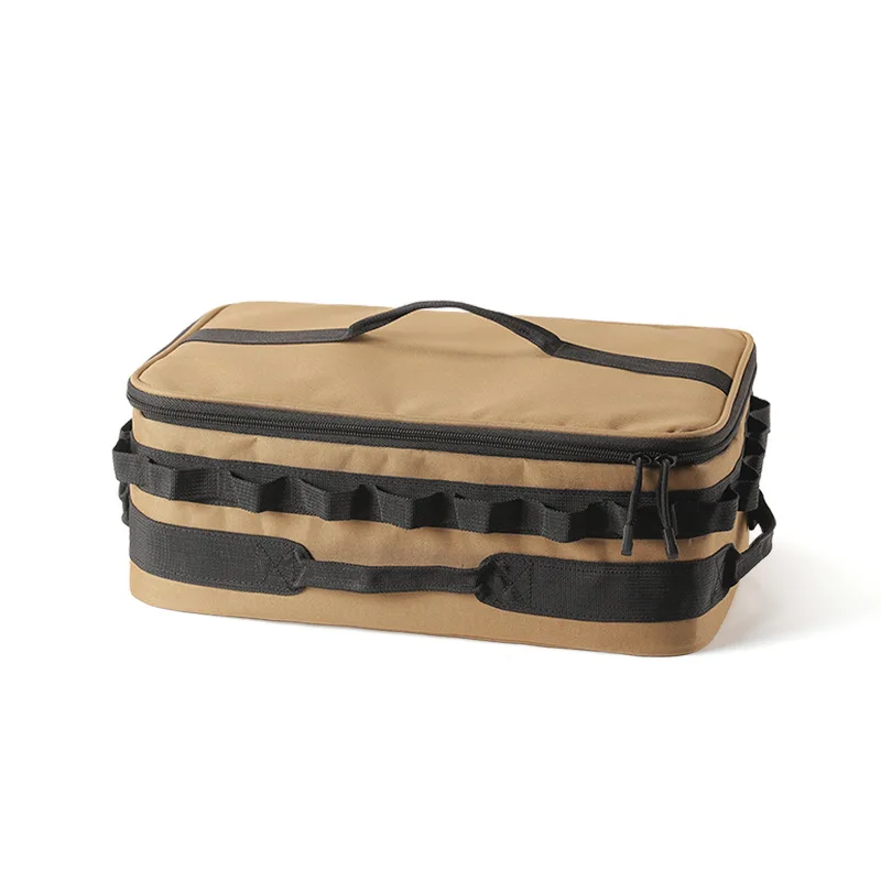 

15L Outdoor Cookware Storage Bag Large Capacity Anti-collision Picnic Bag Oxford Cloth Gas Tank Storage Bag Camping Supplies