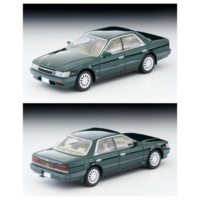 TAKARA TOMYTEC 1/64 TLV-N238c Nissan Laurel Green Crown lega giocattolo motore pressofuso modello in metallo regali